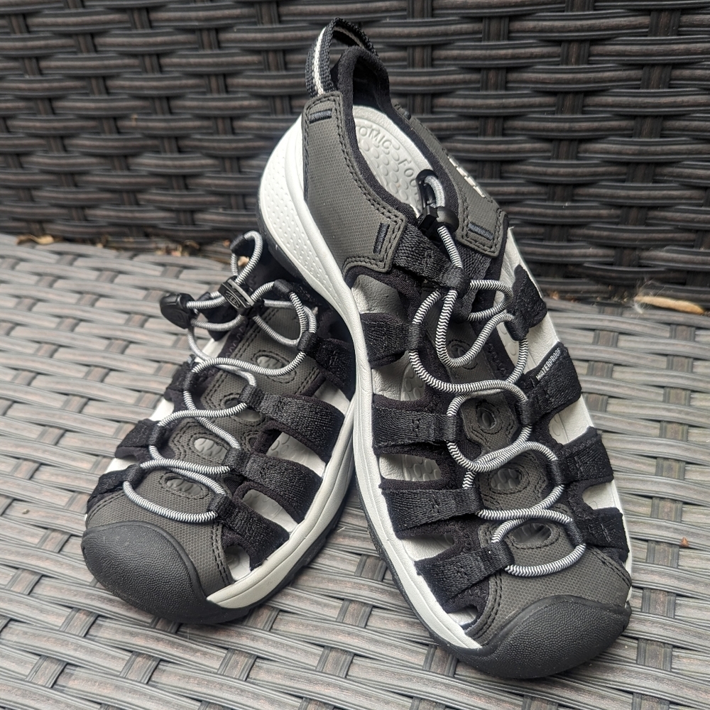 Women's Keen Astoria West Sport Sandals Black Size 6.5